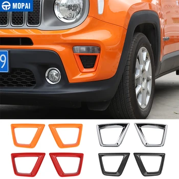 MOPAI Car Stickers for Jeep Renegade 2019 Car Front Turn Signal Light Lamp-Decoration Cover for Jeep Renegade 2019+ pribor