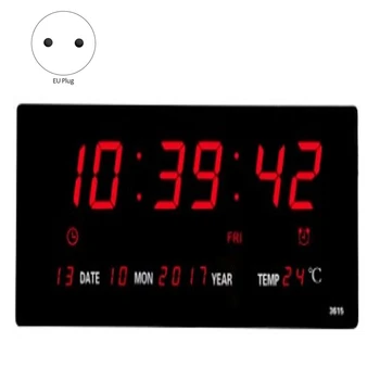 Dnevni boravak elektronski zidni satovi led brojke kalendar s termometrom vrijeme isključivanja napajanja sat memorije velike sobe dodatak alarm