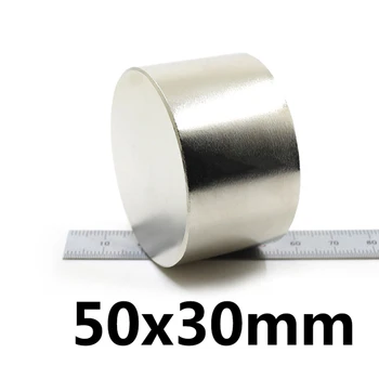 N52 N40 cijele jaki редкоземельный неодимовый magnet držač D50x30 mm vruće D40-60 mm snažan trajni magnet s niklenim premazom