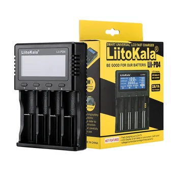 LiitoKala lii-PL4 lii-PD4 18650/26650/18350/16340/18500 litij baterija 1.2 V 3.2 3.7 V V 3.8 V AA i AAA NiMH 110-220V DC punjač