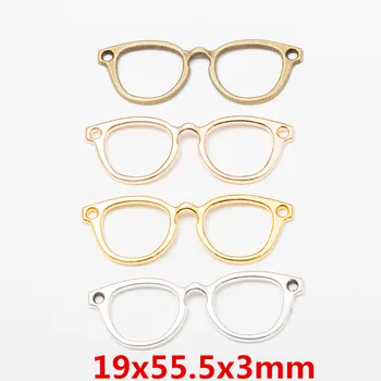 12 kom. naočale stare cink legura metalni privjesci privjesak za diy izrade nakita 3351