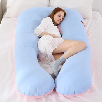 U dvije boje jastuk za trudnice Gravida U Type Lumbar višenamjenski jastuk bočni zaštitni jastuk za trudnice Dropshipping