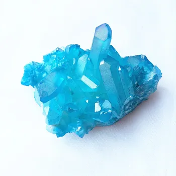 85 grama titan pokrivenost kvarc klaster prirodni kvarcni kristal plavi anđeo aura klaster uzorci ozdravljenja