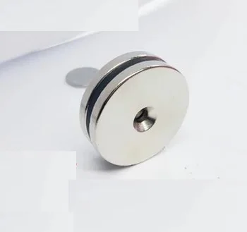 40x5 rupe 6 mm неодимовый magnet 40 * 5 rupa 6 mm jaki disk Nd-Fe-B неодимовый magnet Art Craft Connection 40 * 5-6
